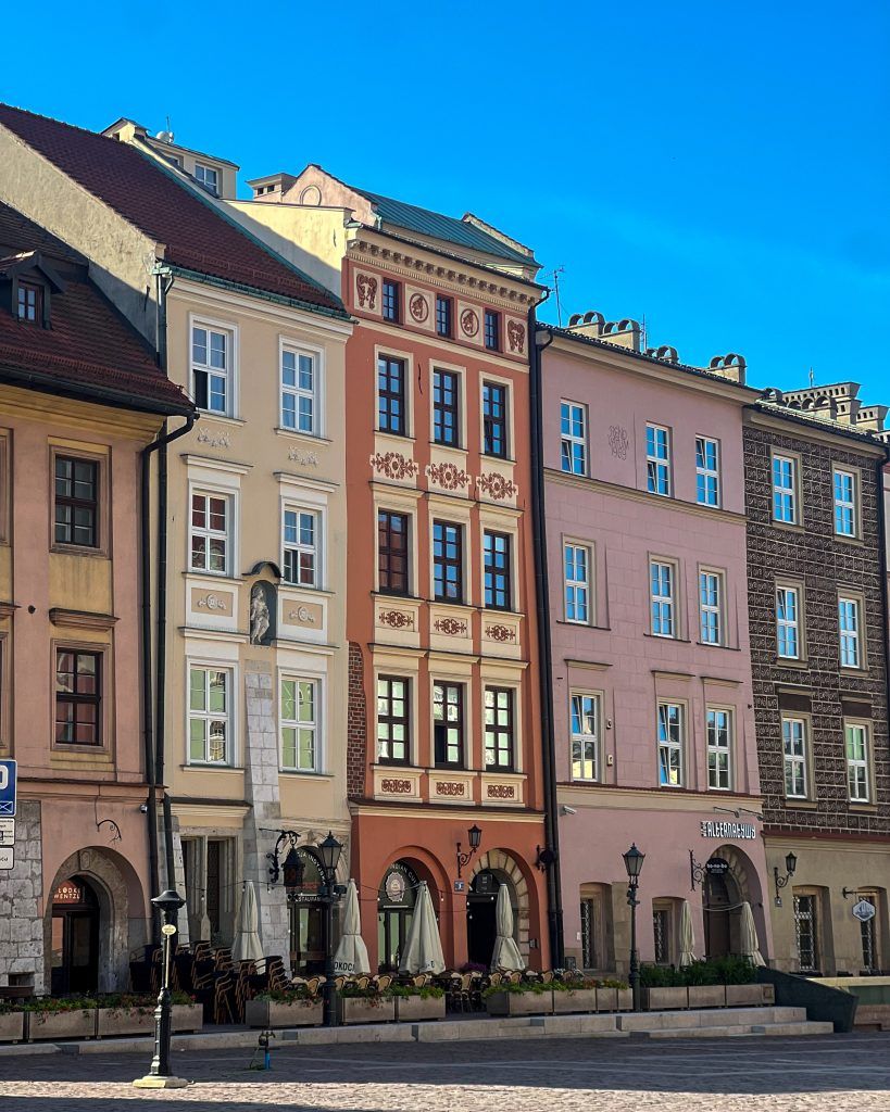 fachadas cracovia